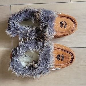 Woods Women's Suede Moccasin size 7